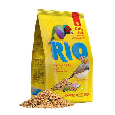ეგზოტიკური ჩიტების საკვები, ძირითადი რაციონი, Rio 500გრ