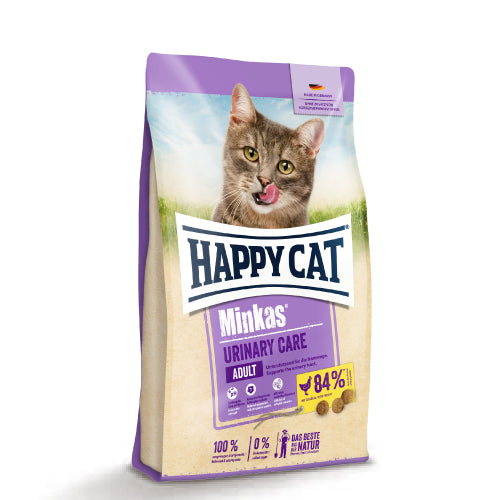 Happy Cat, კატის საკვები, ურინარი, ფრინველი 10 კგ